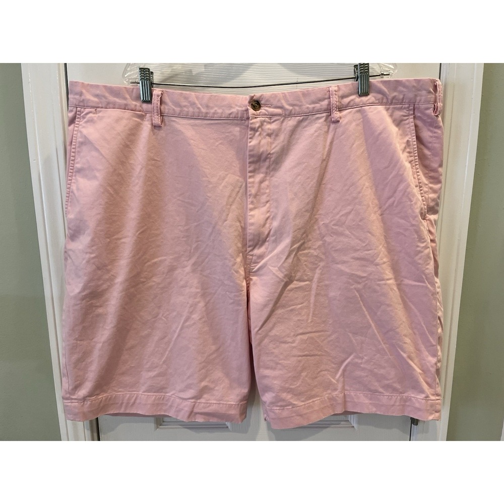 Polo Ralph Lauren The Polo Chino Shorts Mens 46 Pink Straight Classic Fit Pony